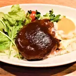 和牛ハンバーグのロコモコ丼（和食・焼鳥×限定丼・定食 座や浦和店）