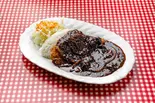 ハヤシライス＆カツのせ（レストランあづま銀座）