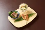 オードブル3種盛りあわせ（鉄板焼 さかえ）