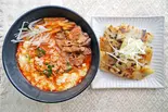 クッパとチヂミのセット（あったかクッパとチヂミのお店『のこのこ』）