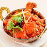 スパイシーチキンビンダアールセット Spicy Chicken Bindal Set（INDIAN RESTAURANT SAINO）