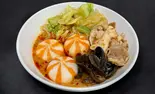 麻辣湯+サリ麺(インスタント麺)（六六(LIU LIU)麻辣湯マーラータン/麻辣拌マーラーバン）
