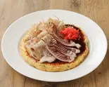 いかと豚玉(大阪風)（お好み焼き・鉄板焼 みつえちゃん 西船橋北口駅前店）