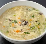 野菜入り玉子スープ（香港屋 池袋店）