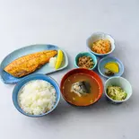 さば塩焼定食（魚料理 福田屋）