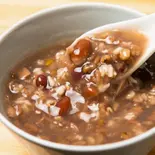 台湾五目あま粥 taiwan special rice gruel（ChuuChuuフルーツ盛り盛りアサイーボウル Fruit-packed Acai Bowl 山王店）