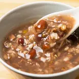 台湾五目あま粥 taiwan special rice gruel(ChuuChuuフルーツ盛り盛りアサイーボウル Fruit-packed Acai Bowl 東武練馬店)