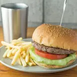 ハンバーガーポテトドリンクセット（ビフテックバーガー）