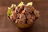 【肉大盛】カットステーキ丼(200g) Extra Cut Beef Steak Bowl(肉テロ!肉たらしくてぎゅう 川崎店)