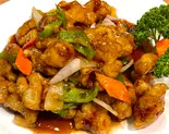 黒酢豚【黒酢咕咾肉】（川覇王）