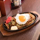 目玉焼き付きソース焼きそば（下町焼きそば 銀ちゃん 上野広小路店）