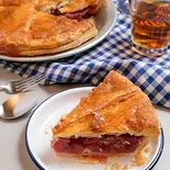 マムズ“チェリー”クラストMom’s “CHERRY” Double Crust チェリーパイ Cherry Pie. 1ホール 1 whole 21cm(ザパイホールロサンゼルス西麻布)