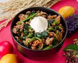 ピリ辛・豚とほうれん草のポパイ丼(約100g)（豚とほうれん草のポパイ丼 大阪肉物語）