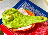 Green naan ほうれん草ナン（DEEP KITCHEN）