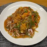 ご飯がすすむ！幻の鶏天の甘酢あんかけ【新登場！】（中華料理 天津）