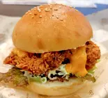 ざんぎバーガー(ざんぎバルHANA)
