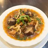 鶏肉と椎茸春雨の煮込み(小鸡炖香菇粉条)（星宿飯店 浦安駅前店）