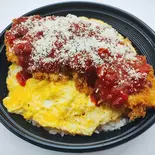 サルサ＆パルメザン ダブルオムカツ丼（新スタイルかつ丼 KATSU屋）