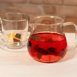 潤朱茶:ドライフルーツ✕ハイビスカス400ml【薬膳茶】（薬膳・ヘルシーフード専門店 Soup Well）