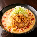 冷やし味噌担々麺(白)(味噌ラーメン 茜ノ舞/濃厚担々麺 葵)