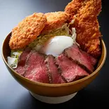 ローストビーフヒレカツ丼（うまかもん）