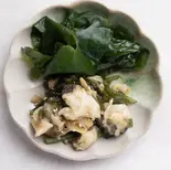 つぶ貝わさび和え（鳥基宮・大森2号店）