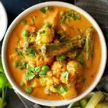 ミックスやさいカレー mix Vegetable curry(インドネパールレストランアムル)