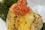 とろけるチーズ明太子「当店オリジナル商品！！」（「おむすび おにぎり」シイナノゴハン (肉巻きおむすび 豚汁 生姜焼き ハンバーグ)）
