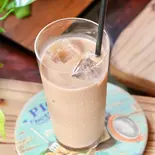 アイス有機豆乳カフェオレ（スイーツカフェ ニューヨーク 神楽坂）
