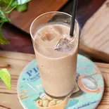 アイス有機豆乳カフェオレ（【バインミー専門店】 レモングラスbánh mì Specialty Store Lemongrass）