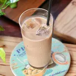 アイス有機豆乳カフェオレ（スイーツカフェスタンド ニューヨーク）