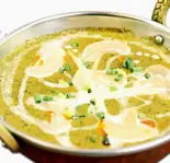 サグマッシュルーム Saag Mushroom（インド料理 パナス）