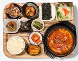 スンドゥブチゲセット（全州屋）