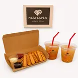 シェアセット(チュロス10本+ディップ3種+ドリンク2杯)（チュロス＆クラフトドリンク MAHANA -Hitoiki Jikan-）