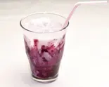 ブルーベリーラッシー (Blueberry Lassi)（ナマステ豊平店）