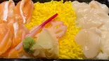 鮭ほたて玉子重弁当（旬彩和食くつろぎ(海鮮丼/寿司/天むす/弁当/ふぐ鮟鱇鍋)）
