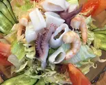 海鮮サラダ（中国家庭料理 佳成）