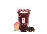 No. 12タピオカピーチ烏龍ティー 珍珠蜜桃烏龍茶/Tapioca Peach Oolong Tea（李記 小籠包専門店・タピオカ専門店）