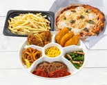 おかずプレート＆モッツァレラのマルゲリータ＆大盛りポテト（ジョナサン 板橋大山店）