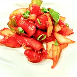 ソーセージガーリック炒め Sausage Garlic Itame（エベレストフレーバー (インド料理)小岩店）
