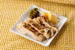 鶏の塩麴焼き Grilled Sio Koji Chicken（玄米＆腸活 健康ごはん お玄さんのねばとろ丼 幡ヶ谷店）