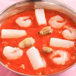 シーフードカレーSeafood Curry（インド料理レストランSURAJ岸里店）