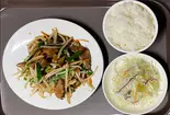 ニラレバ定食（海鴎舫）