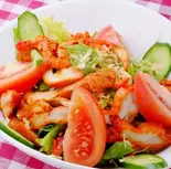 スパイシーチキンサラダ Chicken Salad(Asian Dining & Bar NIRVANA)