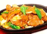 牛肉の鉄板焼き（海鴎舫）