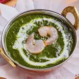 サグプラウンカレー Saag Prawn Curry（エベレストキッチン浦和店）