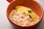 クリームドリアオム＆ダブルシーフード（下北沢たまごけん）