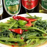 青菜炒め Vegetable Stir-Fry(インド料理&本格カレー ドールパタン DHORPATAN 西大井店)