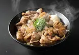 大盛無料！焼肉丼 Roasted meat bowl（肉玉そば おとど 亀有店）