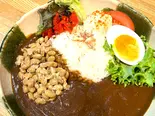納豆カレー（〜おつまみとご飯〜 なごみ亭）